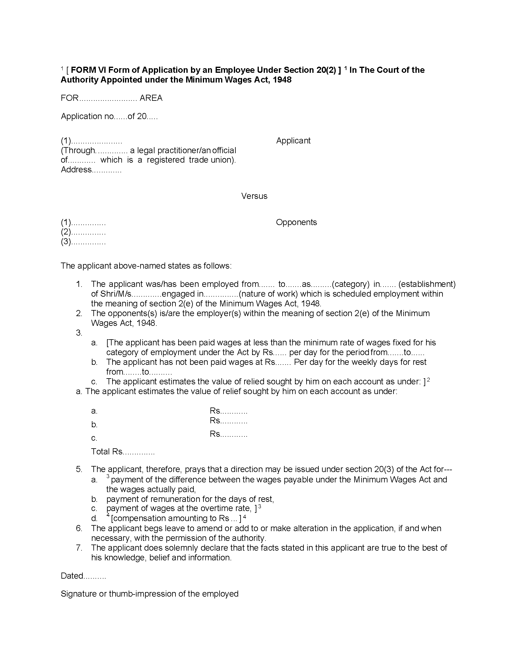 183 - FORM VI B - Notice of CommencementCompletion of Contract Work-converted